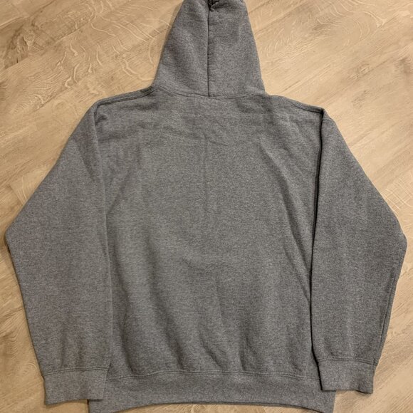 IvySport Boston University Terriers Hoodie Gray Sweatshirt Men's Medium M BU - Picture 5 of 7